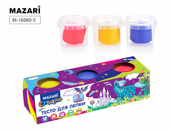 Тесто для лепки 03 цвета, 270 г