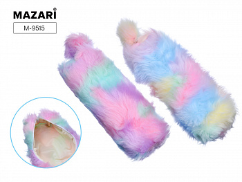 Пенал- косметичка COLORED FUR